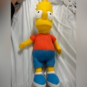 Bart Simpson Plush 2005 Nanco 16.5in